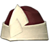 FFXIV - Velveteen Wedge Cap of Crafting (Red) 