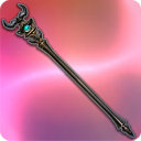 Aetherial Black Horn Staff - Two–handed Thaumaturge's Arm - Items