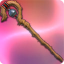 Aetherial Pastoral Mahogany Cane - White Mage weapons - Items