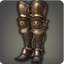 Dated Bronze Sabatons (Brown) - Greaves, Shoes & Sandals Level 1-50 - Items