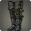 Dated Cavalry Sollerets (Black) - Greaves, Shoes & Sandals Level 1-50 - Items