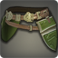 Dated Iron Plate Belt (Green) - Belts and Sashes Level 1-50 - Items
