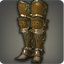 Dated Iron Sabatons (Brown) - Greaves, Shoes & Sandals Level 1-50 - Items