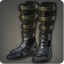 Dated Leather Caligae (Black) - Greaves, Shoes & Sandals Level 1-50 - Items