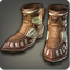 Dated Leather Duckbills (Ochre) - Greaves, Shoes & Sandals Level 1-50 - Items