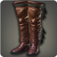 Dated Leather Jackboots (Red) - Greaves, Shoes & Sandals Level 1-50 - Items