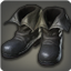 Dated Leather Shoes (Black) - Greaves, Shoes & Sandals Level 1-50 - Items