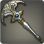 Dated Ornate Silver Scepter - Black Mage weapons - Items