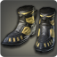 Dated Padded Leather Duckbills (Black) - Greaves, Shoes & Sandals Level 1-50 - Items