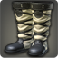 Dated Padded Leather Workboots (Black) - Greaves, Shoes & Sandals Level 1-50 - Items