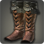 Dated Toadskin Moccasins (Black) - Greaves, Shoes & Sandals Level 1-50 - Items