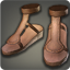 Dated Walnut Sandals (Ochre) - Greaves, Shoes & Sandals Level 1-50 - Items