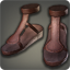 Dated Walnut Sandals (Red) - Greaves, Shoes & Sandals Level 1-50 - Items