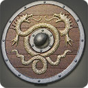 Viper-crested Round Shield - Shields - Items