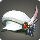 Red-feathered Flat Hat - Helms, Hats and Masks Level 1-50 - Items