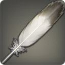 Silver Chocobo Feather - Feathers - Items