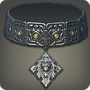 Silver Lone Wolf Choker - Necklaces Level 1-50 - Items