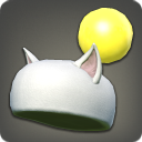Yellow-pommed Moogle Cap - New Items in Patch 3.5 - Items