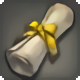 Khloe's Gold Certificate of Commendation - New Items in Patch 4.2 - Items
