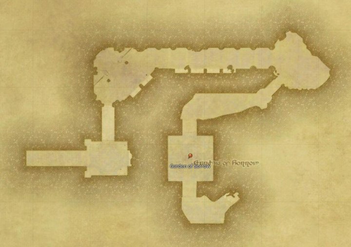Map of The Amdapor Keep (Hard) in FFXIV: A Realm Reborn