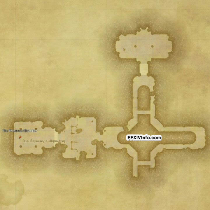 Map of The Amdapor Keep in FFXIV: A Realm Reborn