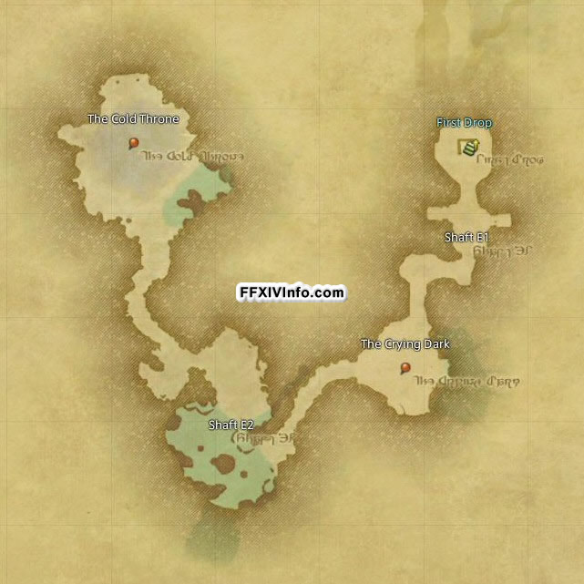 Map of The Copperbell Mines (Hard) in FFXIV: A Realm Reborn