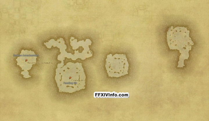 Map of The Cutter's Cry in FFXIV: A Realm Reborn