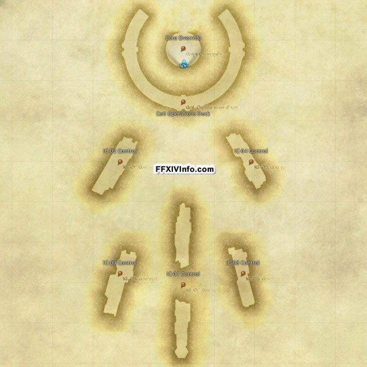 Map of The Final Coil of Bahamut Turn 2 in FFXIV: A Realm Reborn
