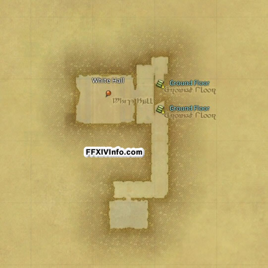 Map of The Haukke Manor in FFXIV: A Realm Reborn