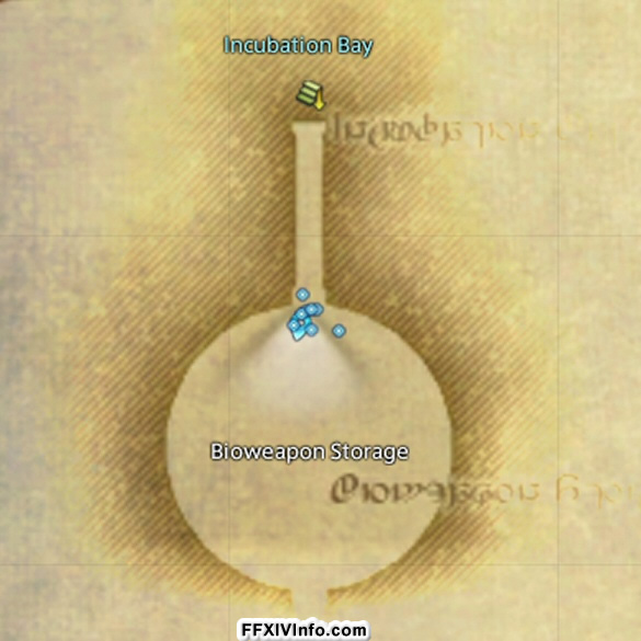 Map of The Second Coil of Bahamut Turn 2 in FFXIV: A Realm Reborn