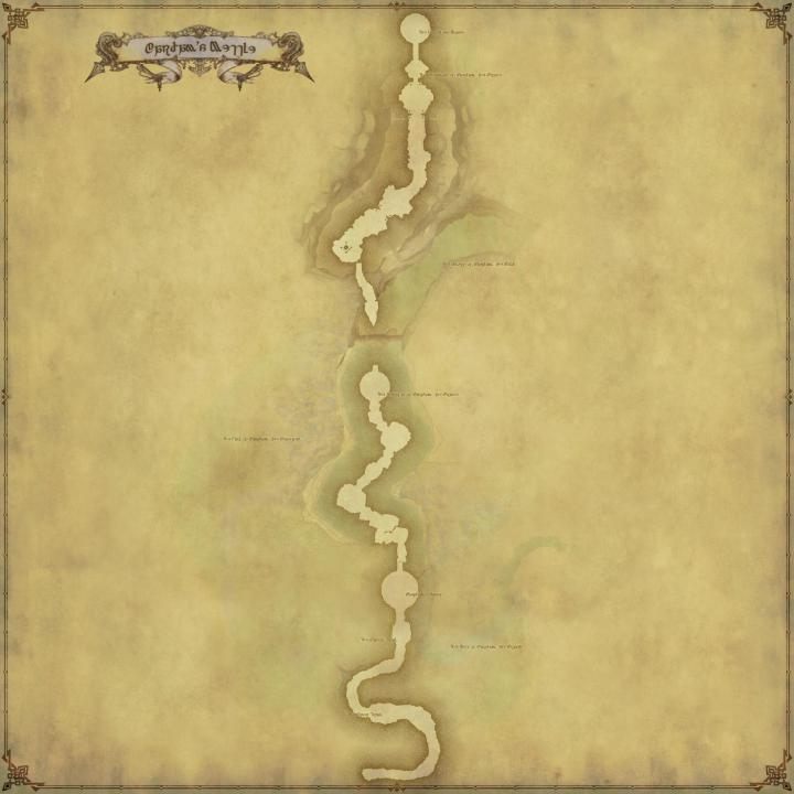 Map of The Bardam's Mettle in FFXIV: Stormblood