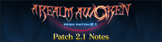 FFXIV News - Patch 2.1 Notes