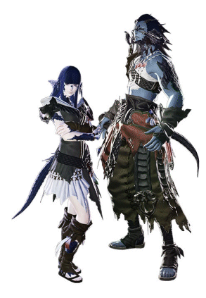 FFXIV Races - Au Ra - Xaela