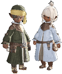 FFXIV Races - Lalafell - Dunesfolk