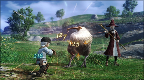 Final Fantasy XIV - 3D Battle Text