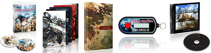 FFXIV: A Realm Reborn: Collector's edition physical bonus items