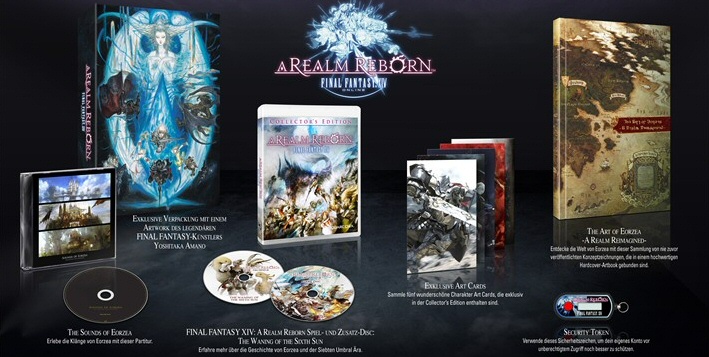 FFXIV: A Realm Reborn: Collector's edition physical bonus items