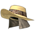 FFXIV - Angler's Hat of Strength (Yellow)