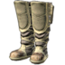 FFXIV - Boarskin Workboots of Intelligence (White)