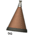 FFXIV - Cotton Sugarloaf Hat of Intelligence (Brown) 