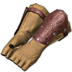 FFXIV - Fingerless Boarskin Gloves of Slaying (Red) 