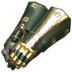 FFXIV - Heavy Darksteel Gauntlets (Green) 