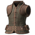 FFXIV - Hempen Doublet Vest (Brown) 