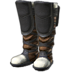 FFXIV - Raptorskin Workboots (Blue)