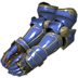 FFXIV - Steel Gauntlets (Blue)