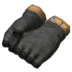 FFXIV - Woolen Halfgloves (Black)