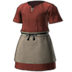 FFXIV - Woolen Smock of Piety (Red)