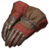 FFXIV - Woolen Work Gloves of Dexterity (Red) 