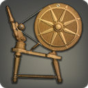 Ash Spinning Wheel - Weaver crafting tools - Items
