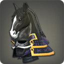 Black Uma Kabuto - Helms, Hats and Masks Level 1-50 - Items